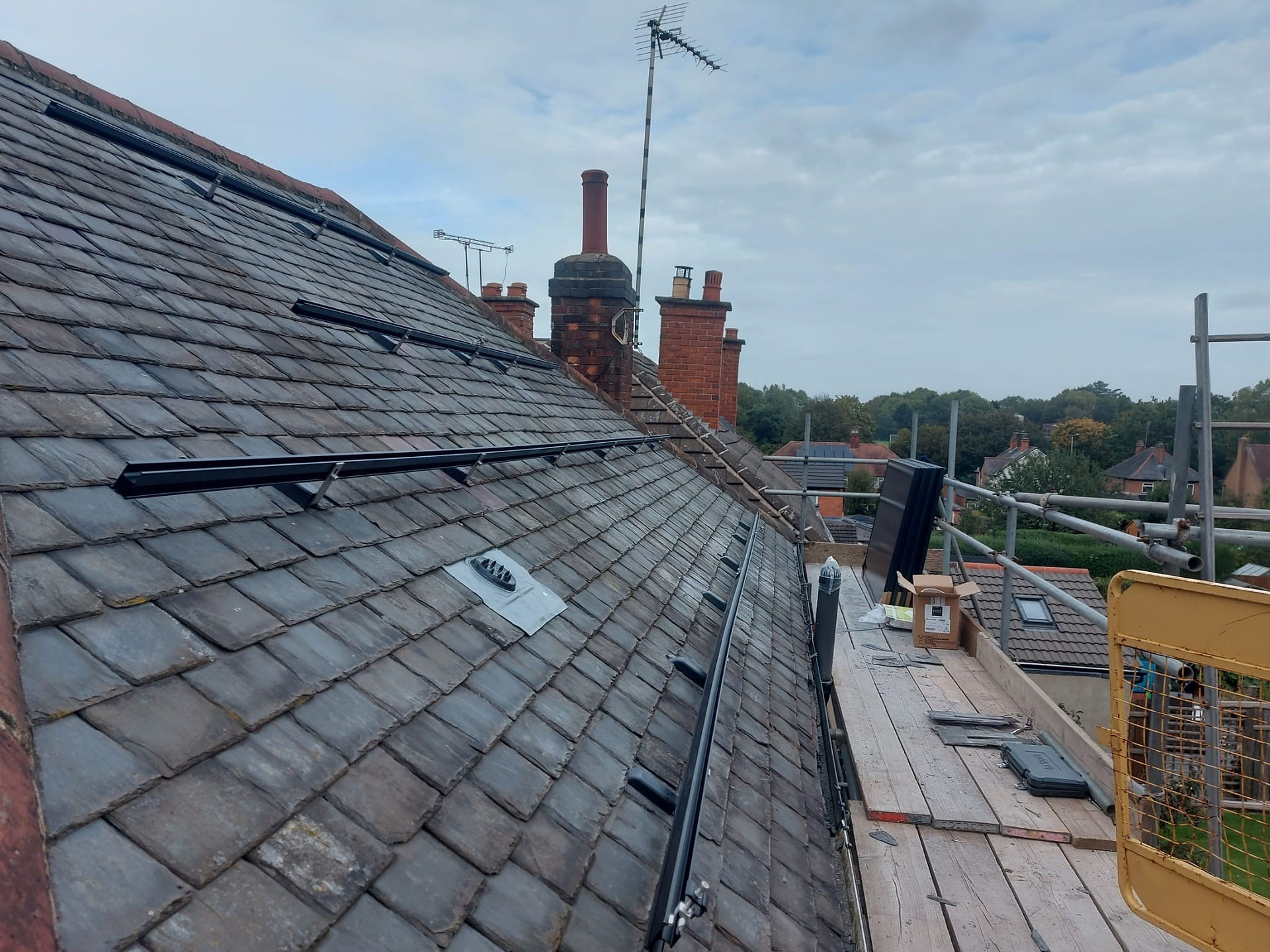 Installation of solar panels Leicester