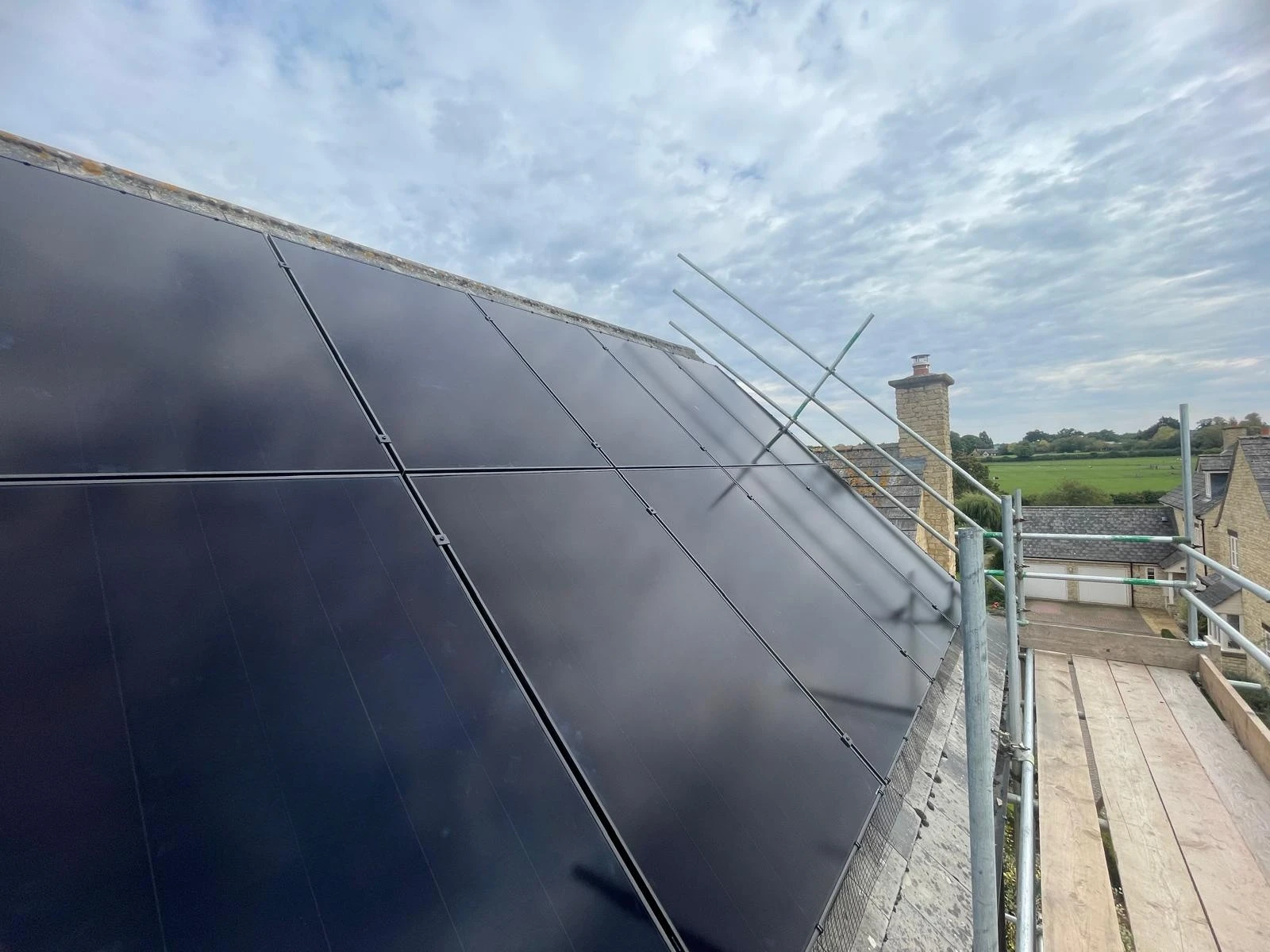 AIKO Solar panel installation