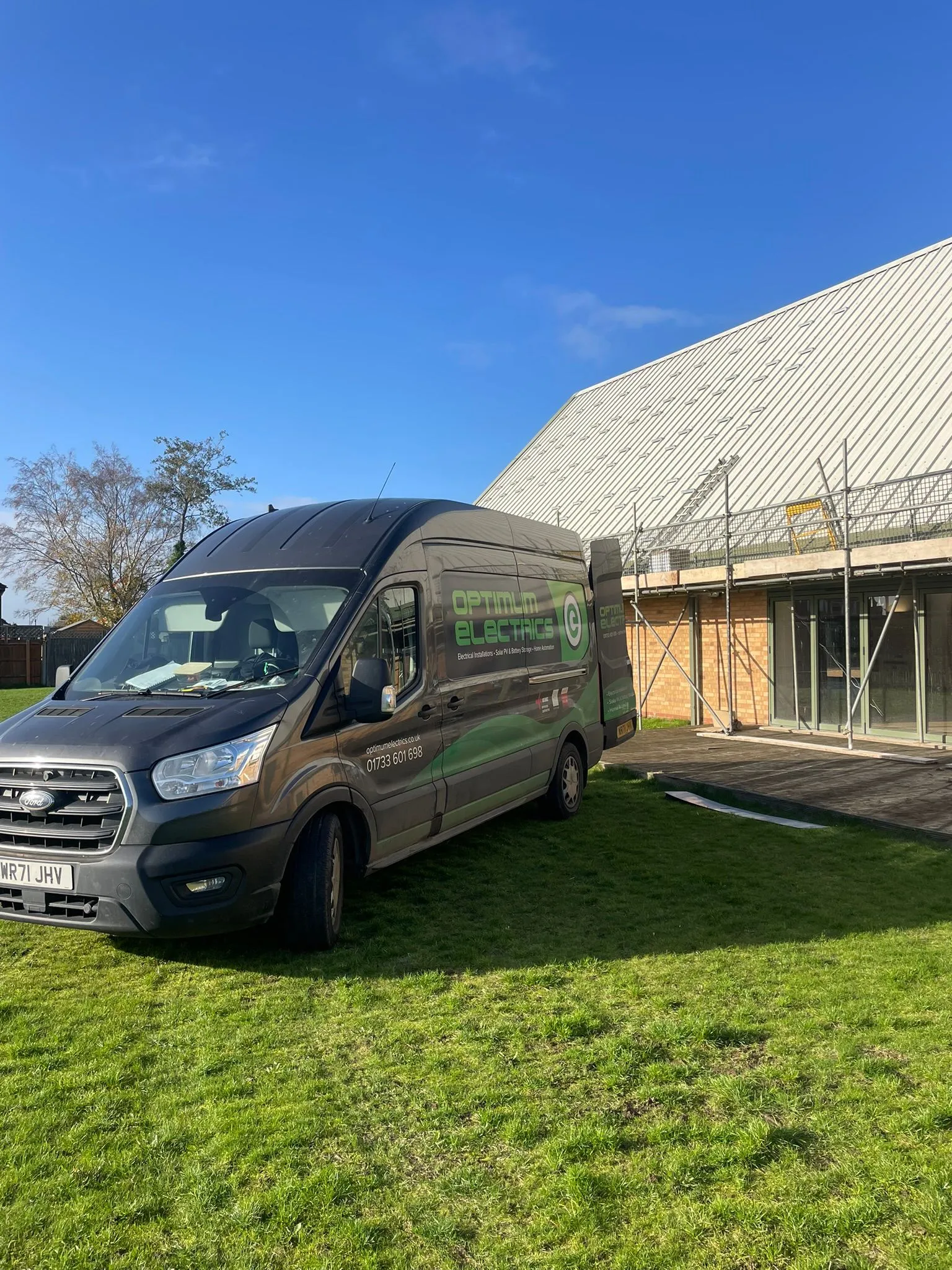 optimum electrics solar installation