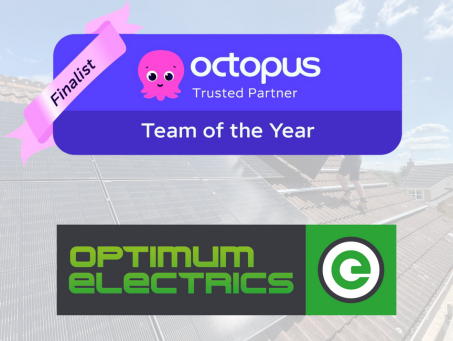 Optimum Electrics Shortlisted for Team of the Year at Octopus Trusted Providers Awards 2025!