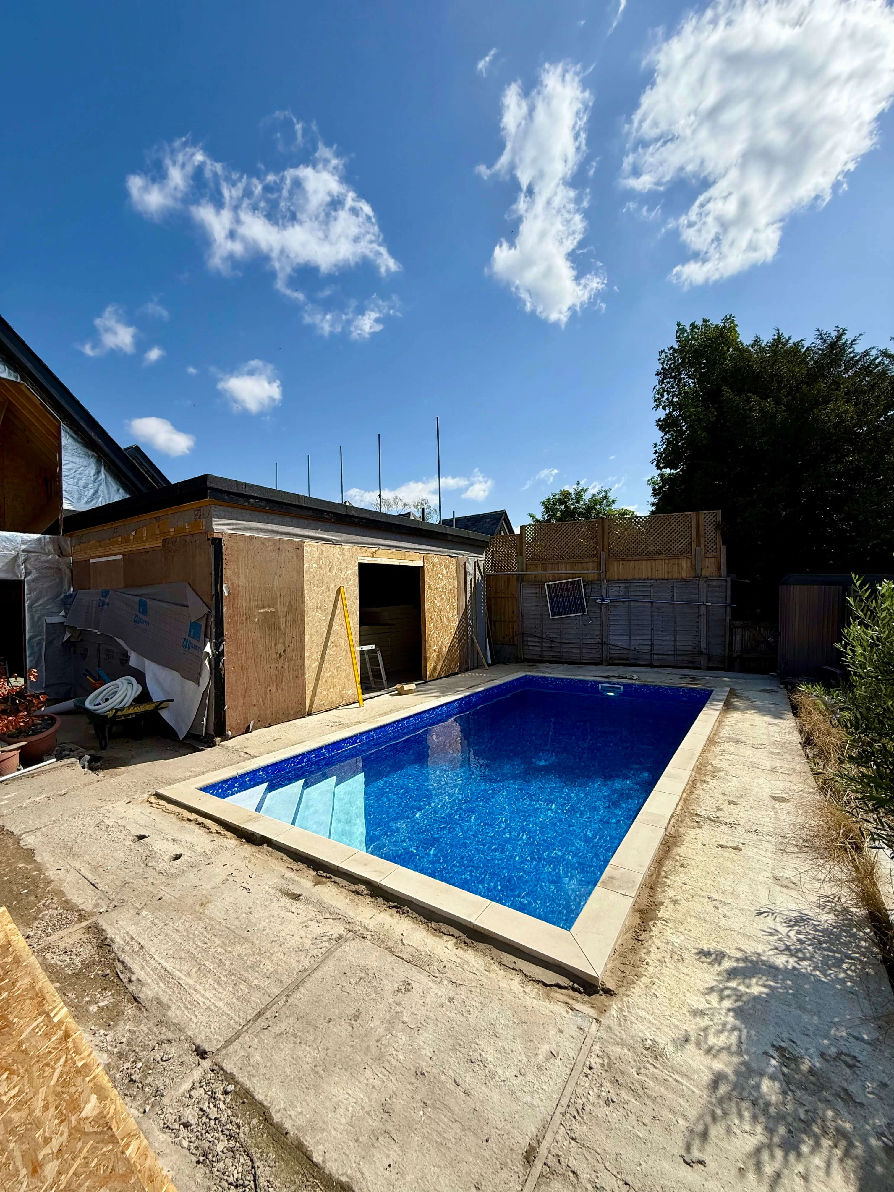 Swimming pool renovation in Essex