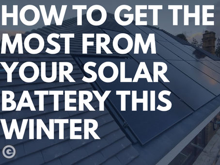 How to Get the Most From Your Solar Battery System This Winter
