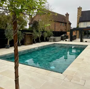 Swimming Pool Renovation with Salt Water Conversion