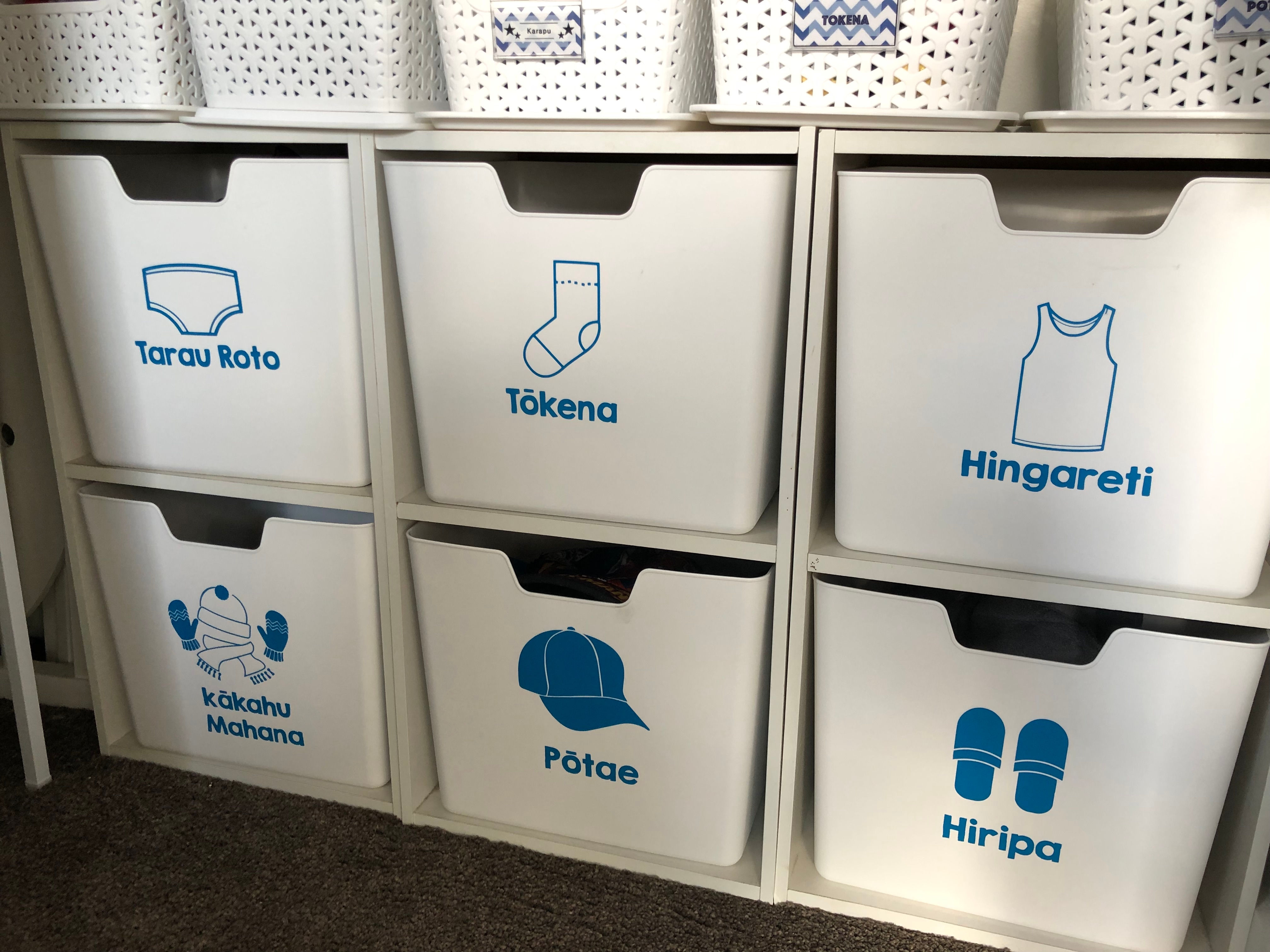 He Tapanga Tamariki: Childrens Labels