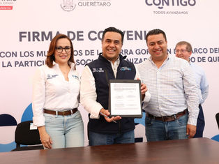 Firman convenios para impulsar la participación social en la Sierra Gorda