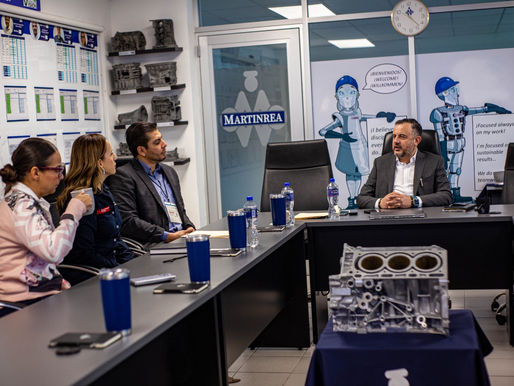 UPSRJ y Martinrea firman convenio para impulsar la vinculación académica e industrial