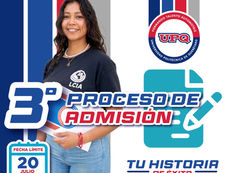 Abre UPQ tercer proceso de admisión