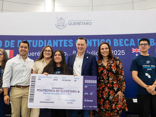 En Querétaro se fortalece el desarrollo académico de los estudiantes con la Beca Embajadores