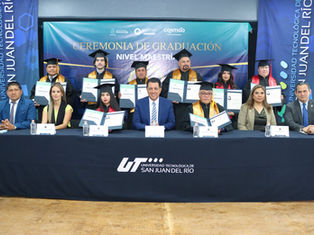 Se titula Tercera Generación de Maestría de la UT San Juan