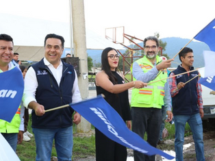 Arranca obra de urbanización en La Ceja, Huimilpan