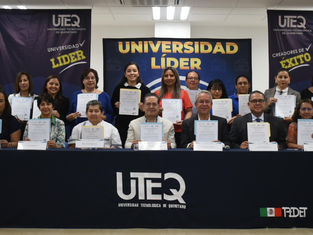 Más de 300 colaboradores de la UTEQ concluyen diplomado sobre Nuevo Modelo Educativo