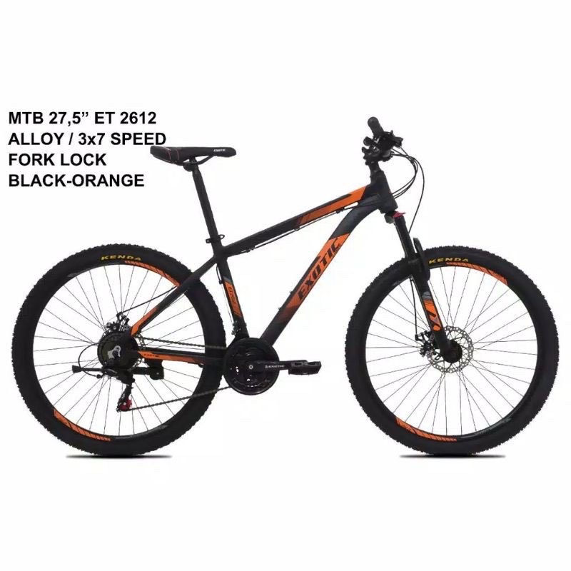 Thumbnail: Sepeda Gunung Exotic 27.5" Alloy
