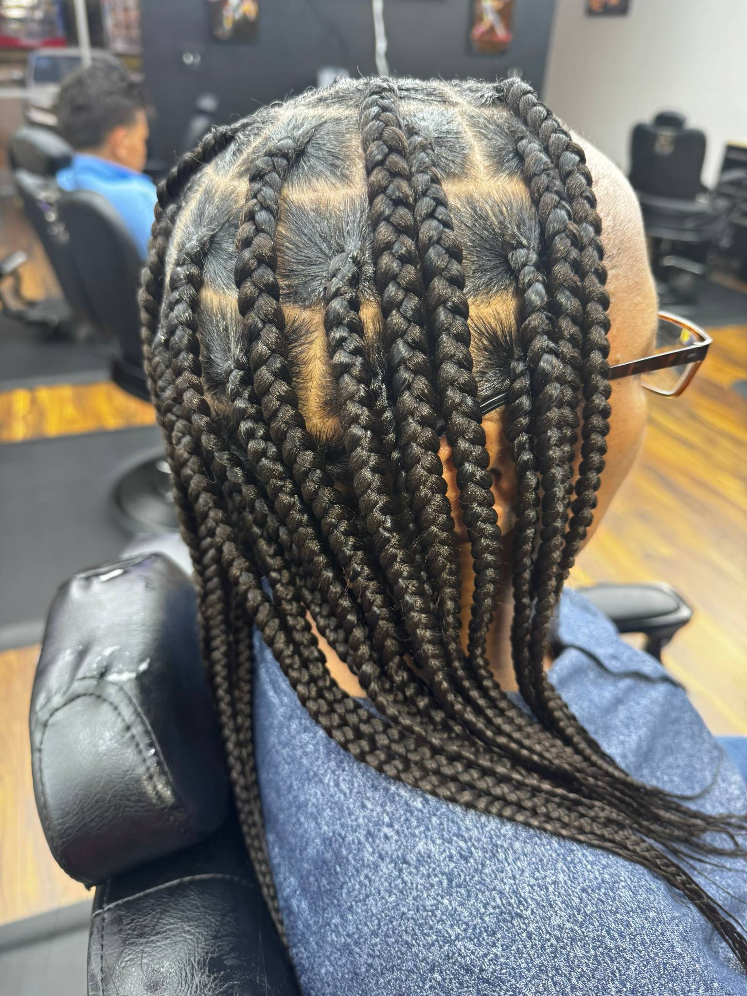 Fresh cut and lineup - Baton Rouge barbershop