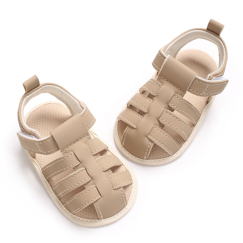Miniatura: Casual Solid Color Breathable Sandals For Baby Boys Lightweight Comfortable Anti