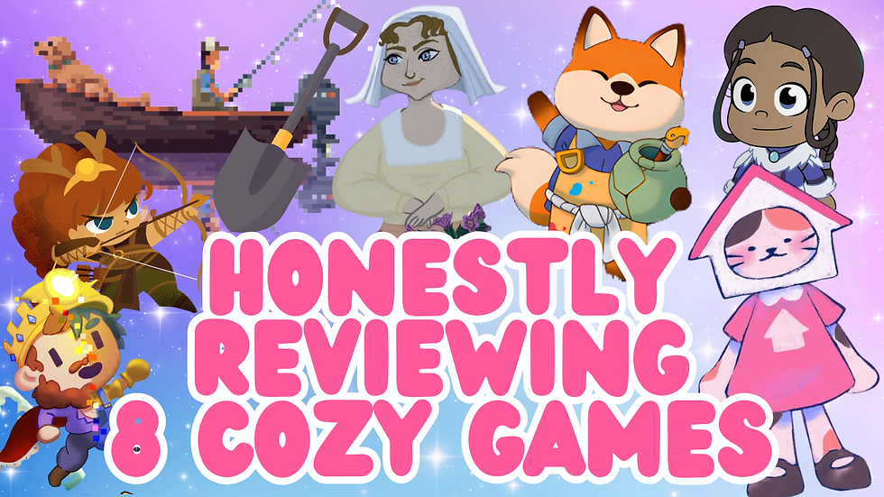 Honestly Reviewing 8 Cozy Games I Played ✨