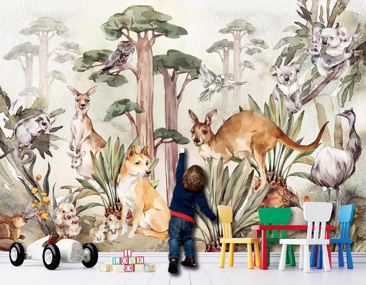 Foto Mural Aventuras Jungla Feliz