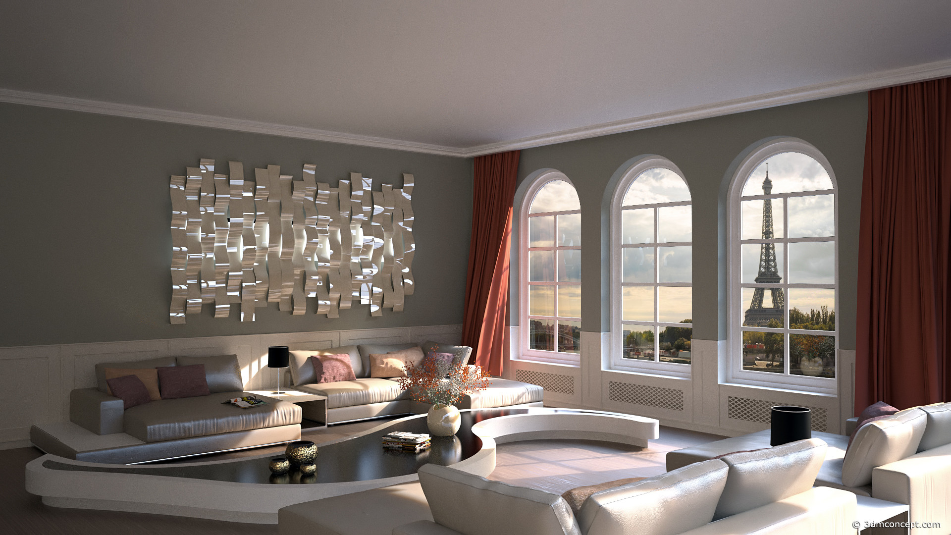 3DMconcept | Architectural Visualization | 3D Interior Visualizations
