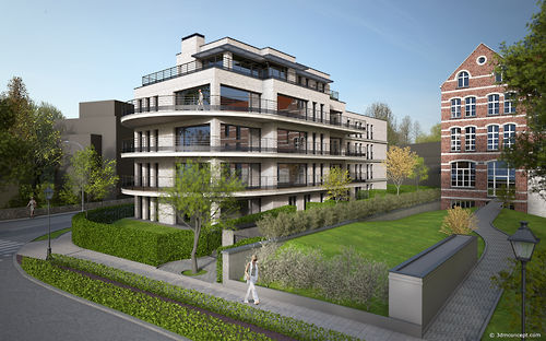 Visualization of an apartment building in Brussels - Boitsfort 
3D Architectural Visualization