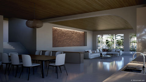 Villa in typical Arabic style by the Mediterranean Sea with exceptional views
Architectural Visualization in 3D