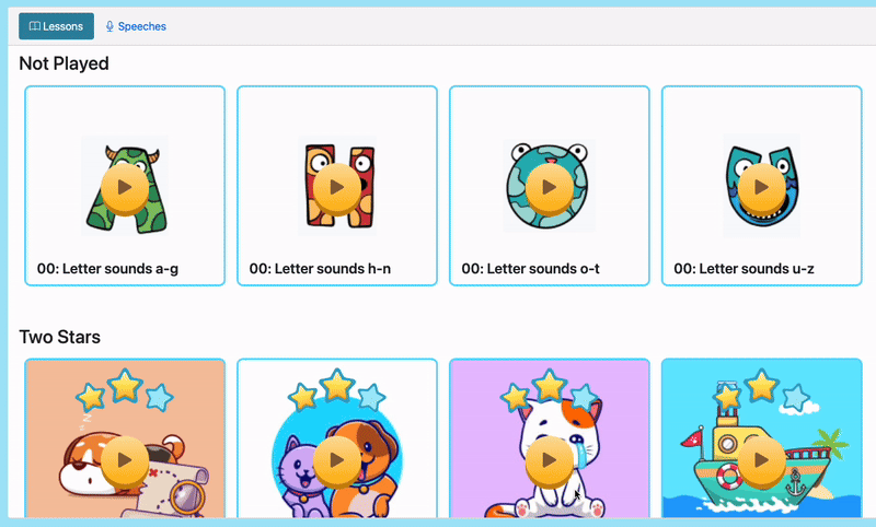New student dashboard.gif
