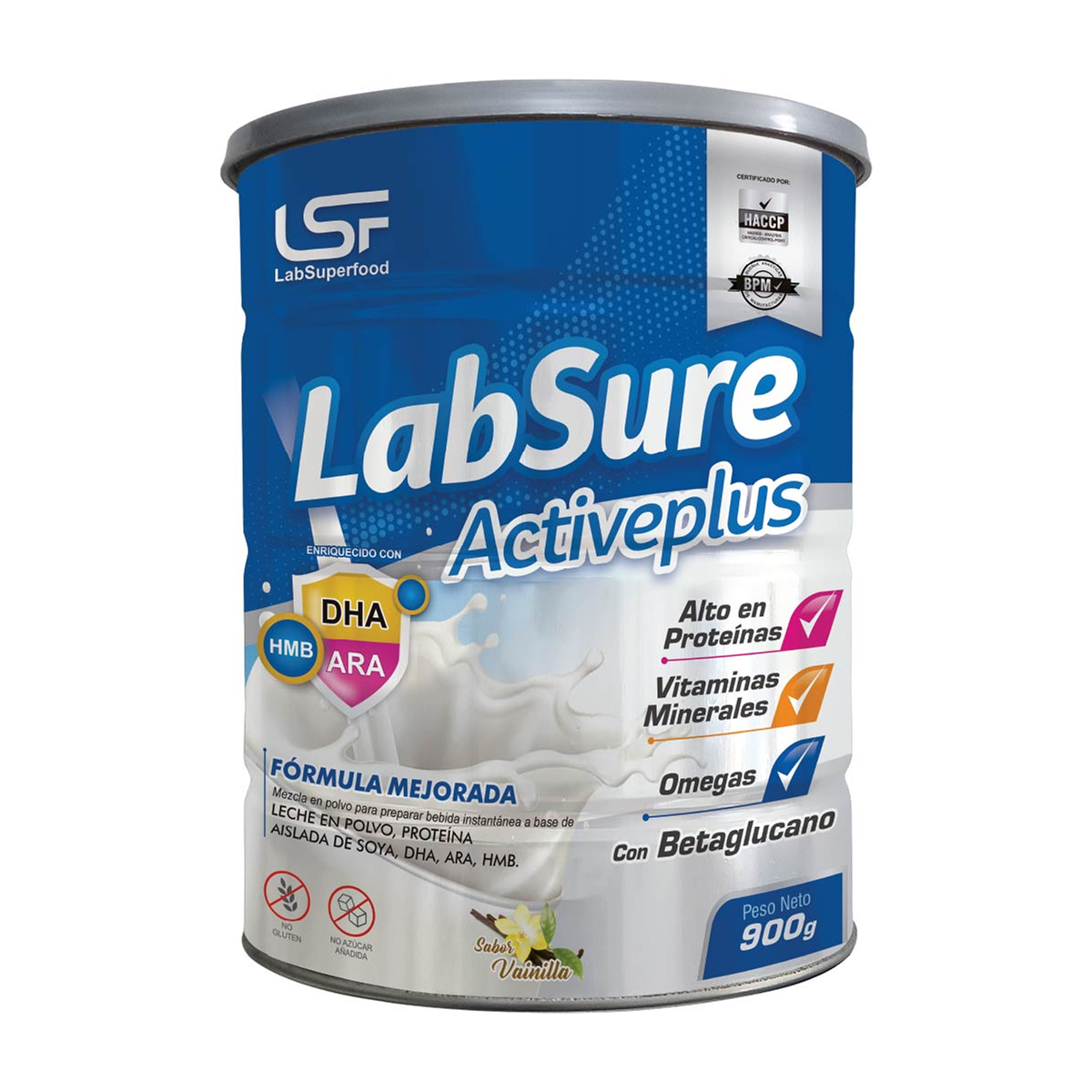 Labsure Active Plus Lata 900gr