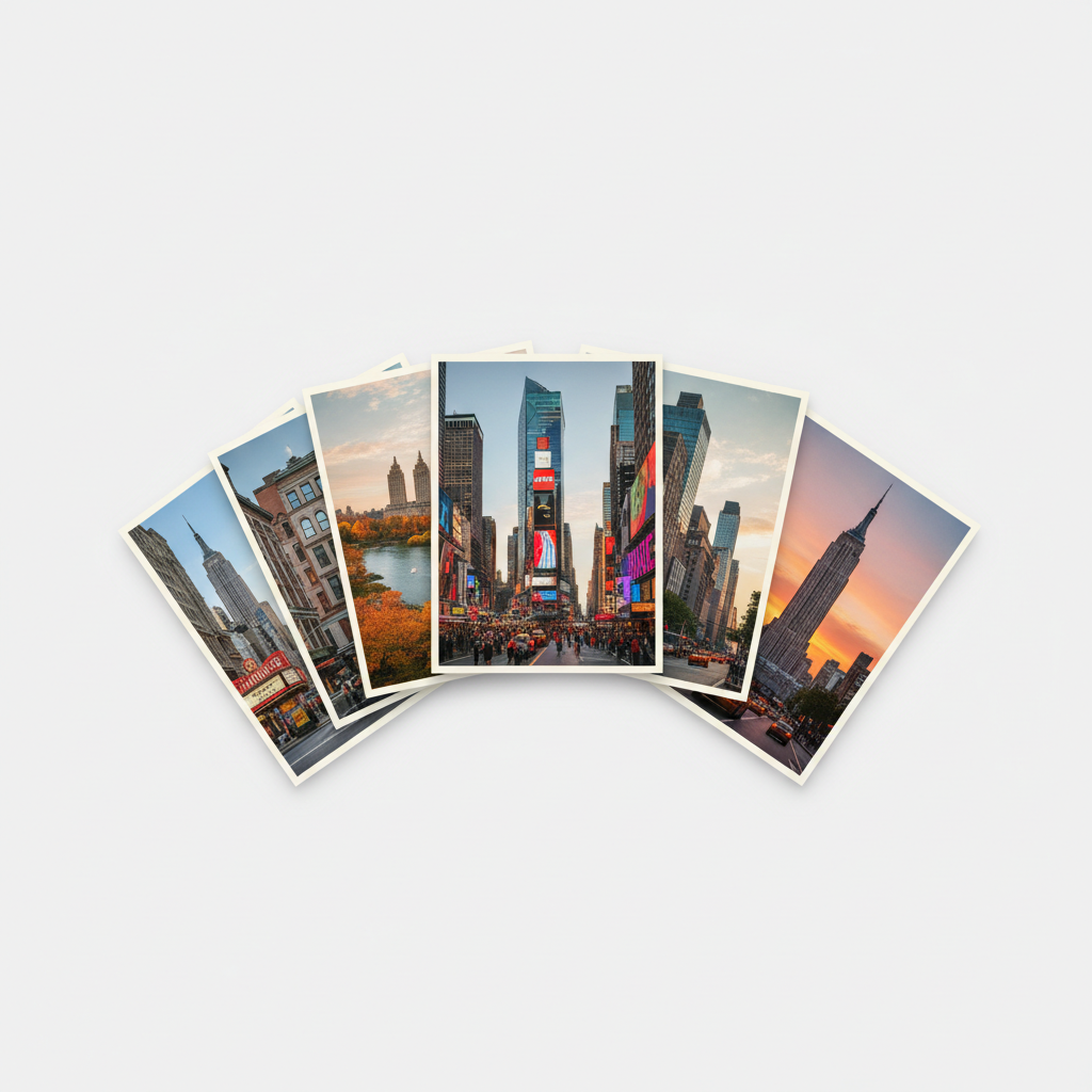 Times Square Postcard Set