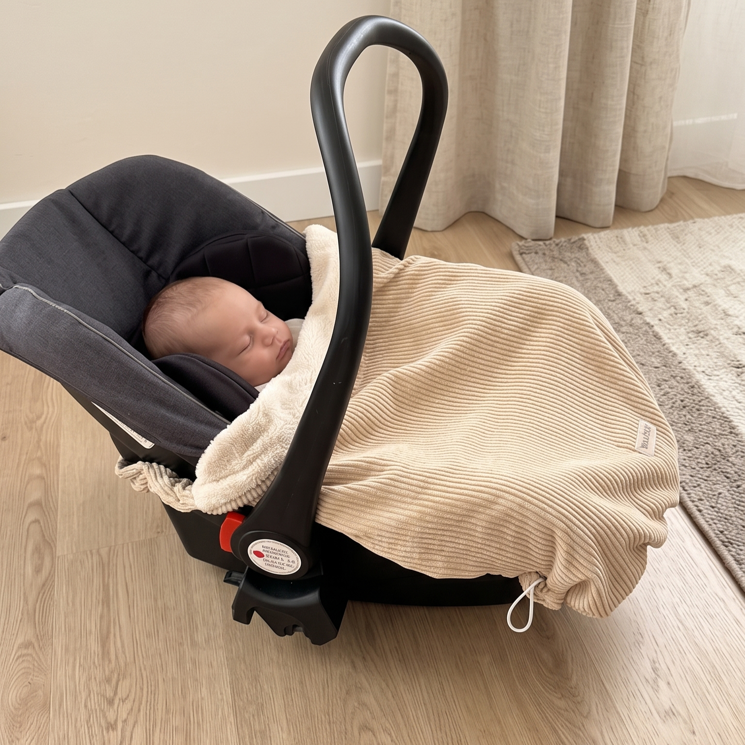 Manta nido Beige