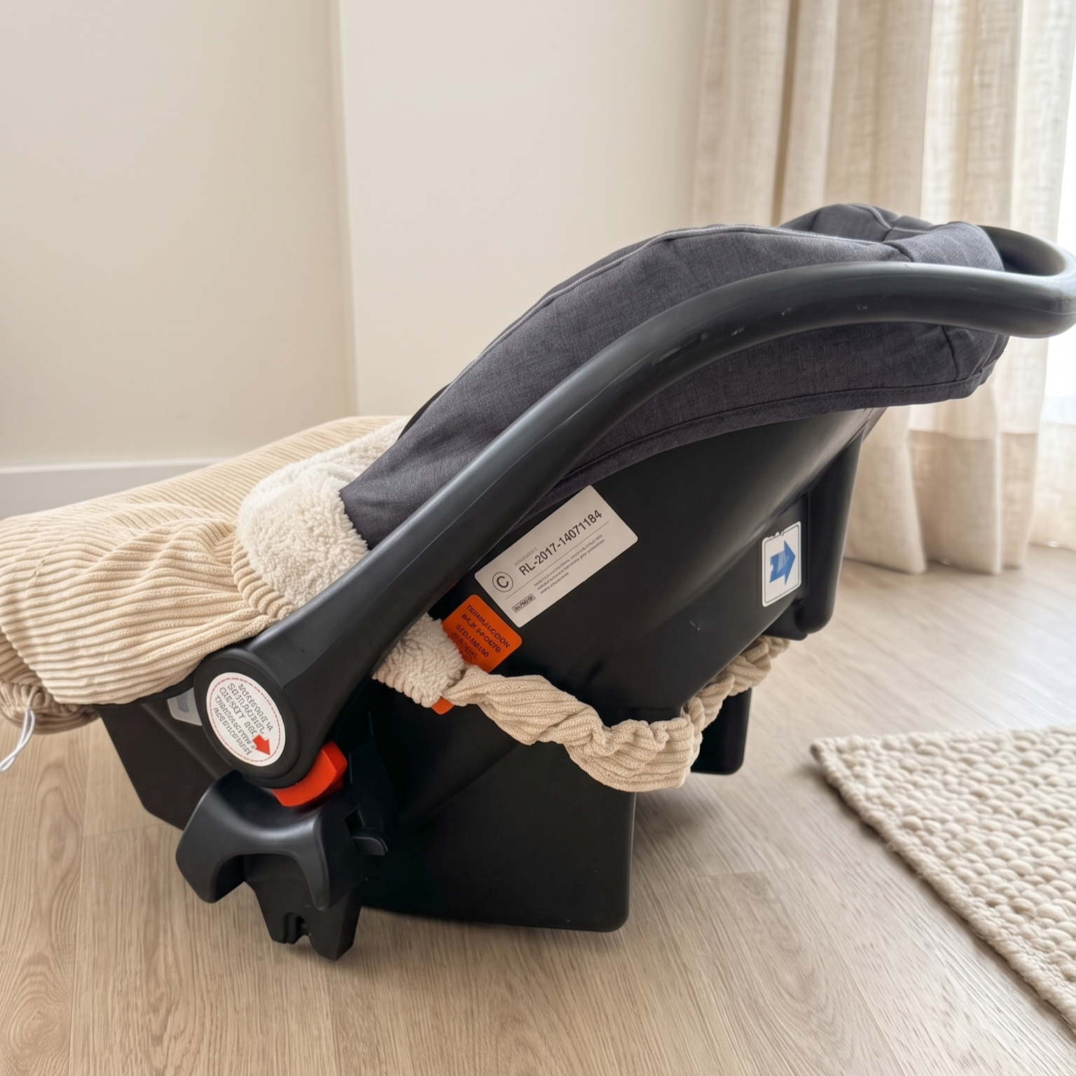 Manta nido Beige