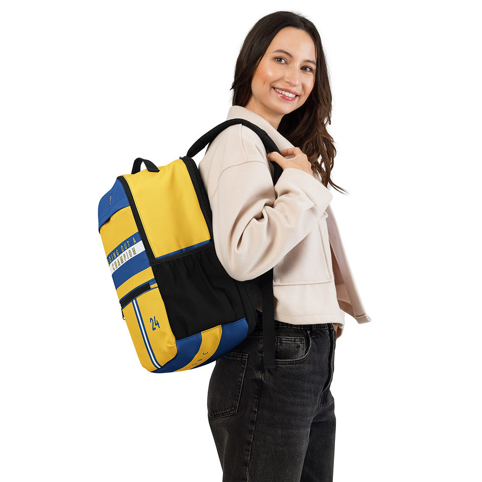 Thumbnail: GOAC Utility Backpack - Yellow, Royal Blue & White
