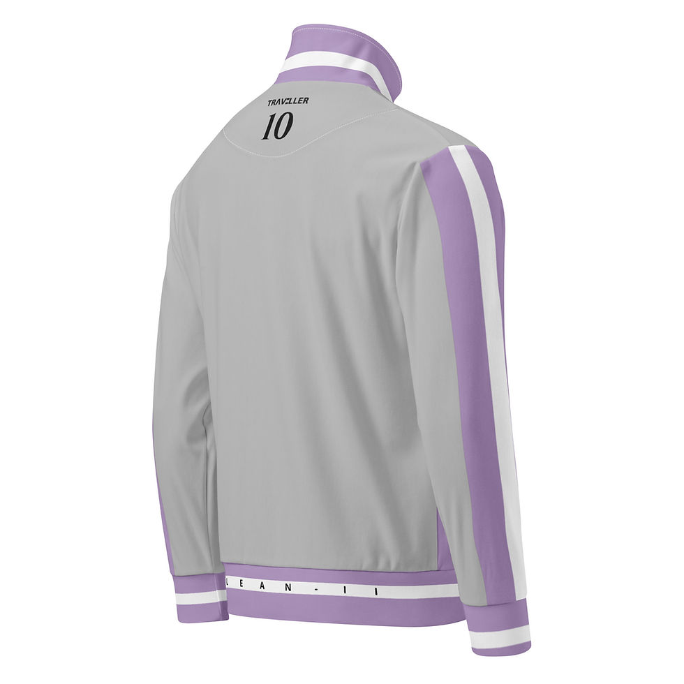 Thumbnail: TRAVELLER LEAN II Track Jacket - Gray Mist - Lavender