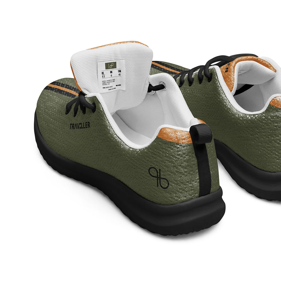 Thumbnail: Men's TRAVELLER TERRAIN - Olive - Saddle Brown - Black
