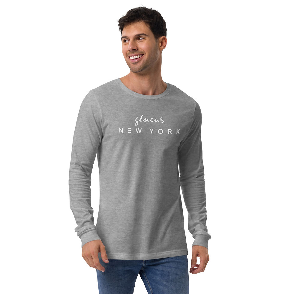 Thumbnail: geneus NEW YORK Long Sleeve Crew