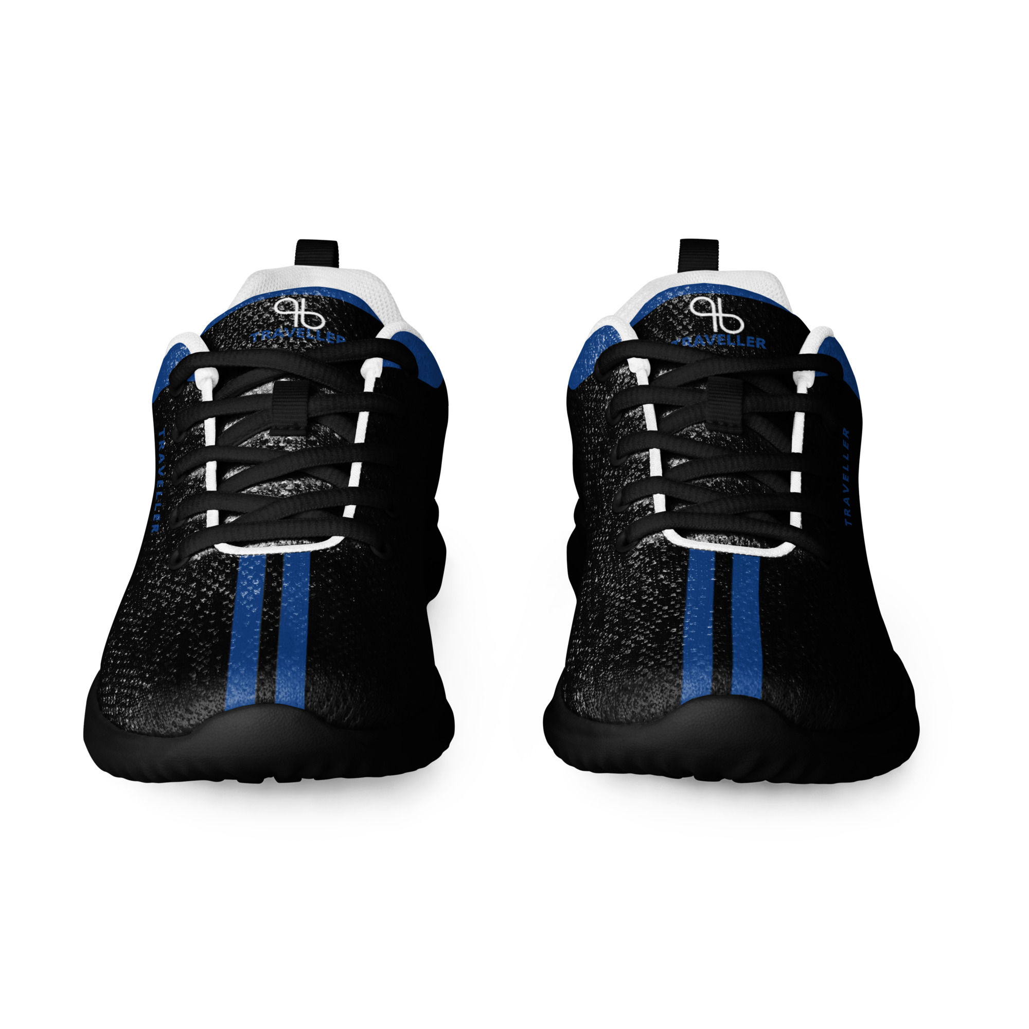 ***Men's gb TRAVELLERS solo - Black - Royal Blue***