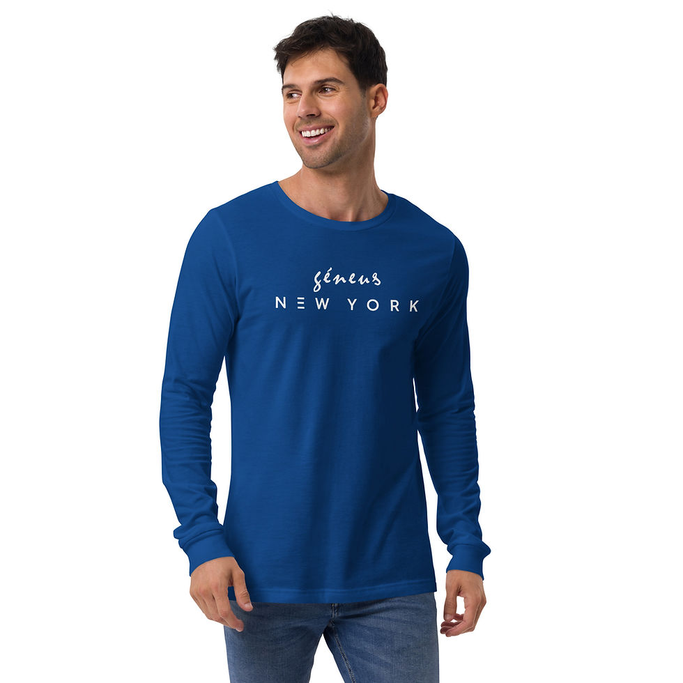 Thumbnail: geneus NEW YORK Long Sleeve Crew