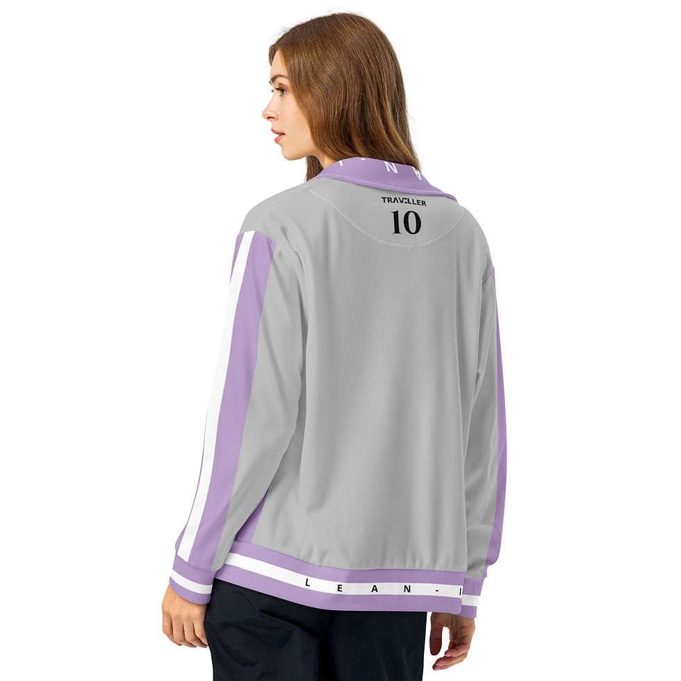 Thumbnail: TRAVELLER LEAN II Track Jacket - Gray Mist - Lavender