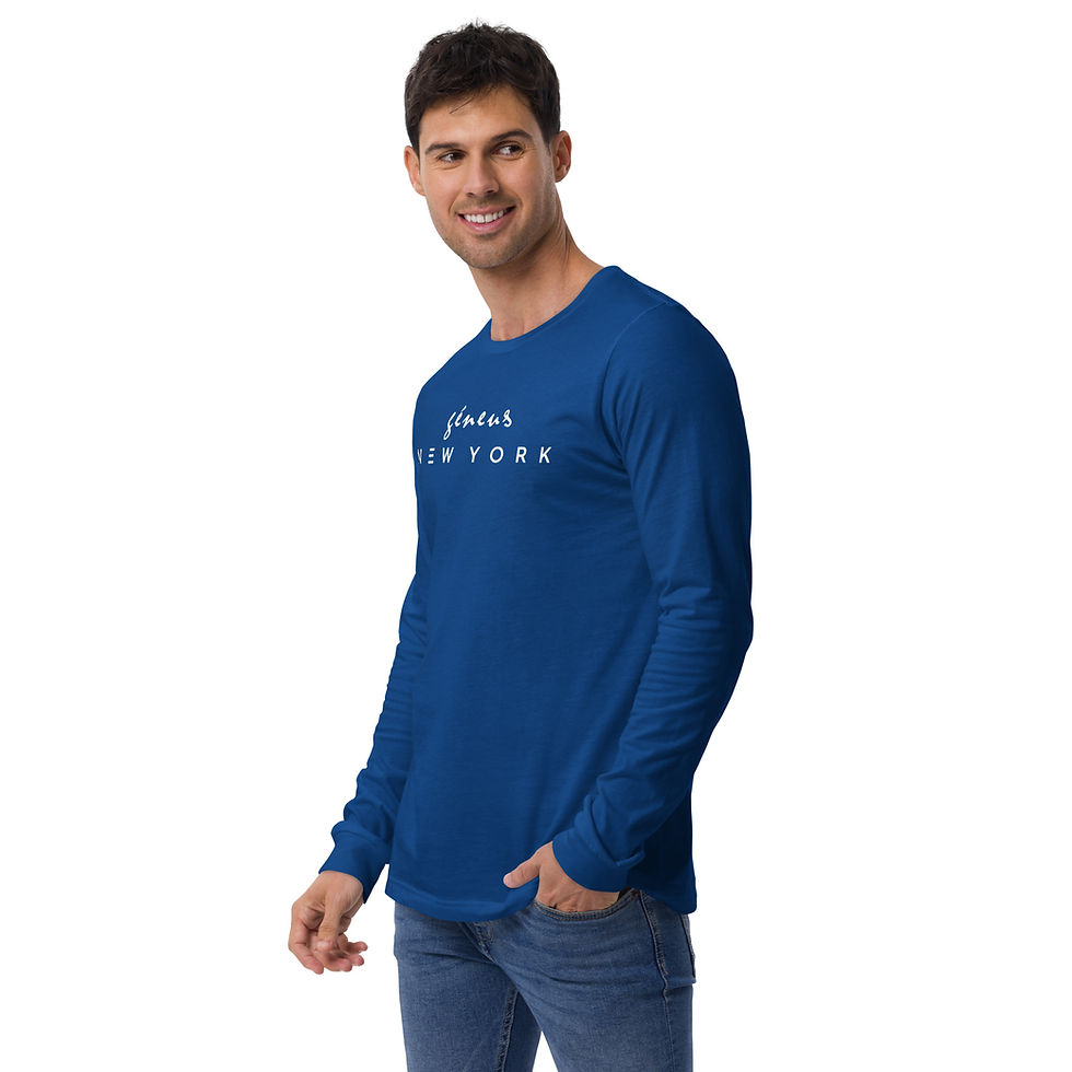 Thumbnail: geneus NEW YORK Long Sleeve Crew