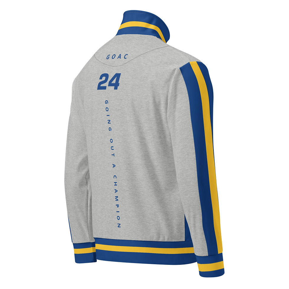 Thumbnail: GOAC Sport Jacket - Heather Gray, Royal Blue & Yellow