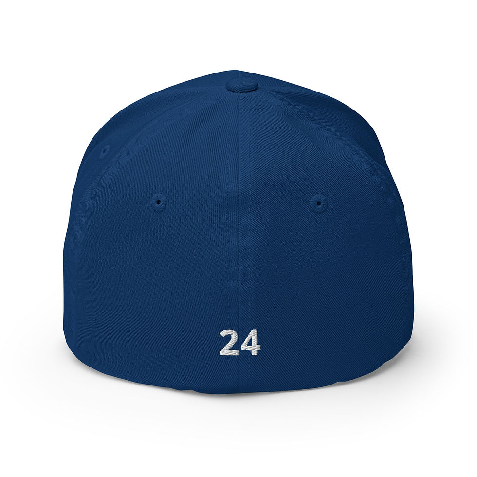 Thumbnail: GOAC Structured Twill Cap - Royal Blue & White