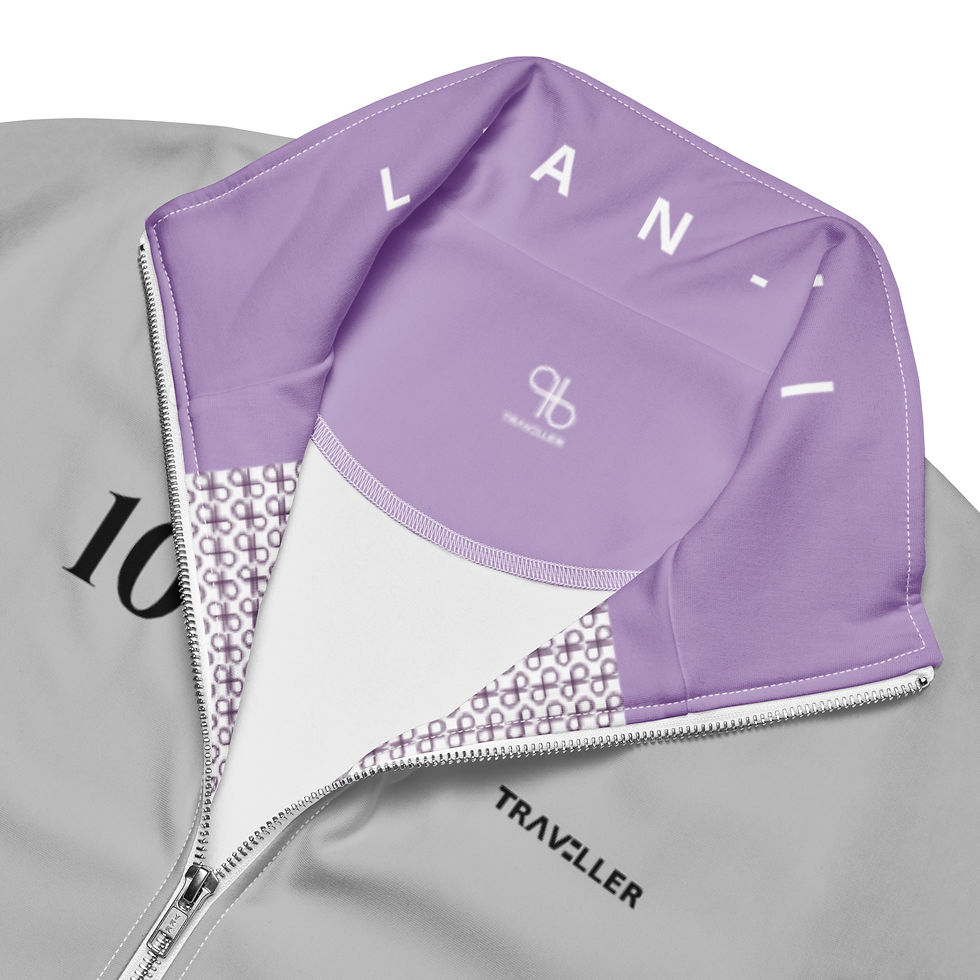 Thumbnail: TRAVELLER LEAN II Track Jacket - Gray Mist - Lavender