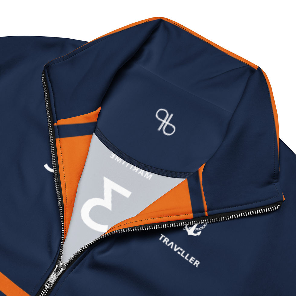 Thumbnail: TRAVELLER Maritime Sport Jacket - Navy - Orange