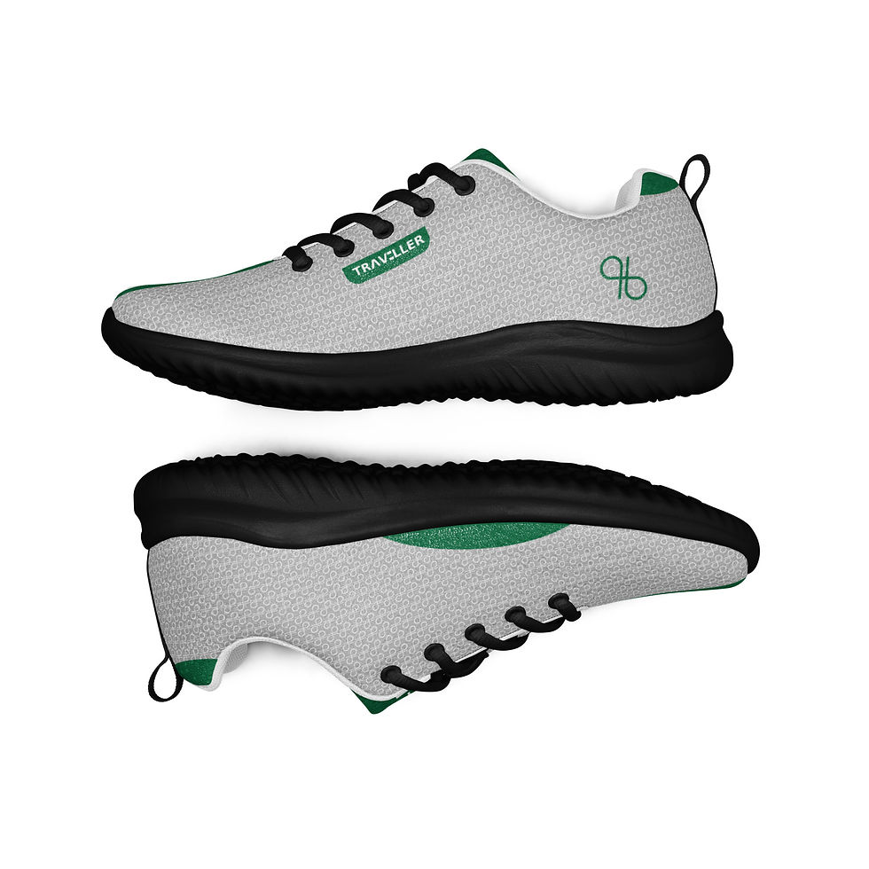 Thumbnail: TRAVELLER LEAN II - Gray Mist - Jewel Green