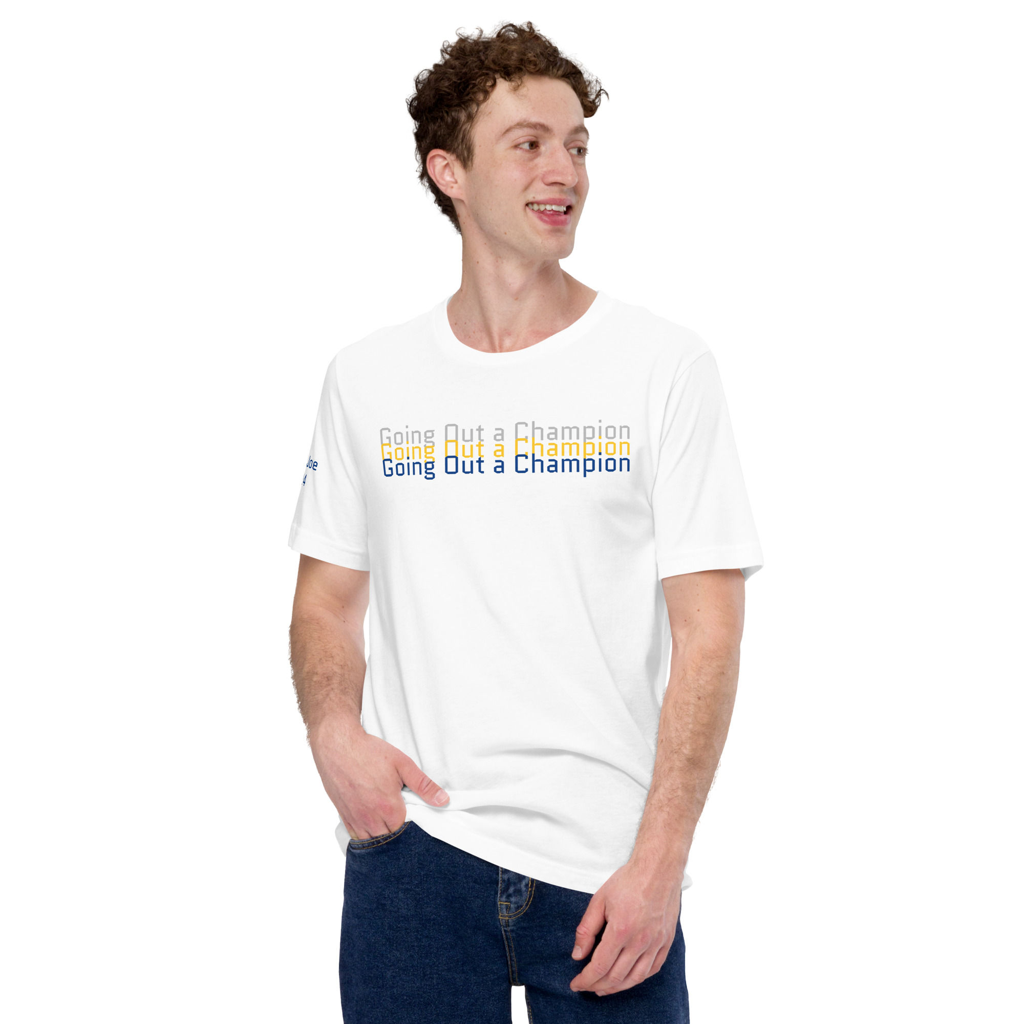 GOAC Unisex Crew - White