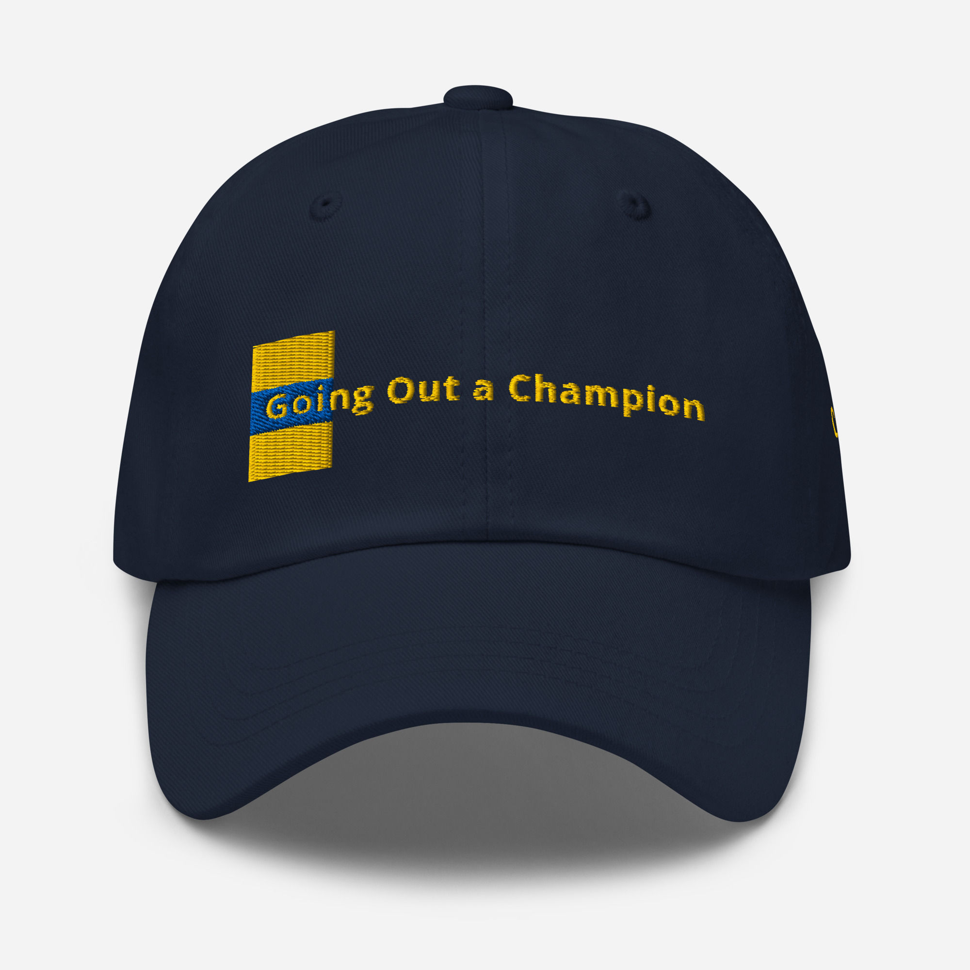 GOAC Cotton Twill Cap - Navy