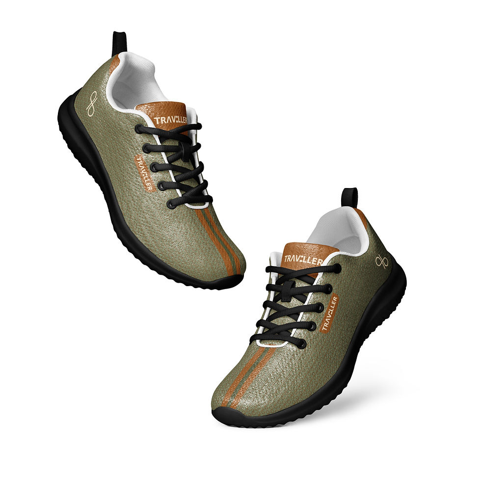 Thumbnail: TRAVELLER London Houndstooth Sport - Flinch Green - Bronze