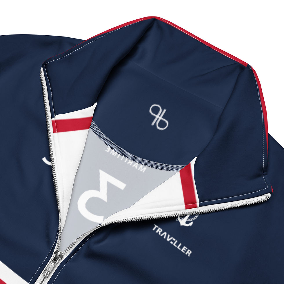 Thumbnail: TRAVELLER Maritime Sport Jacket - Navy - White - Red