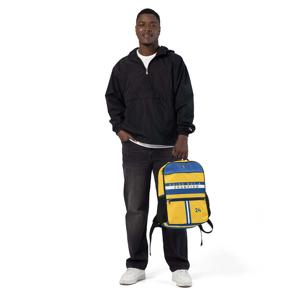 Thumbnail: GOAC Utility Backpack - Yellow, Royal Blue & White