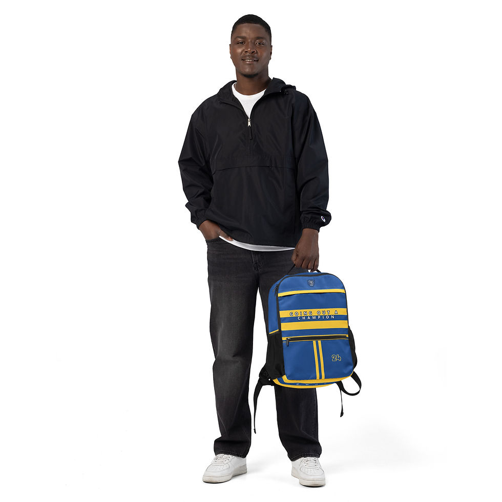 Thumbnail: GOAC Utility Backpack - Royal Blue, Yellow  & White