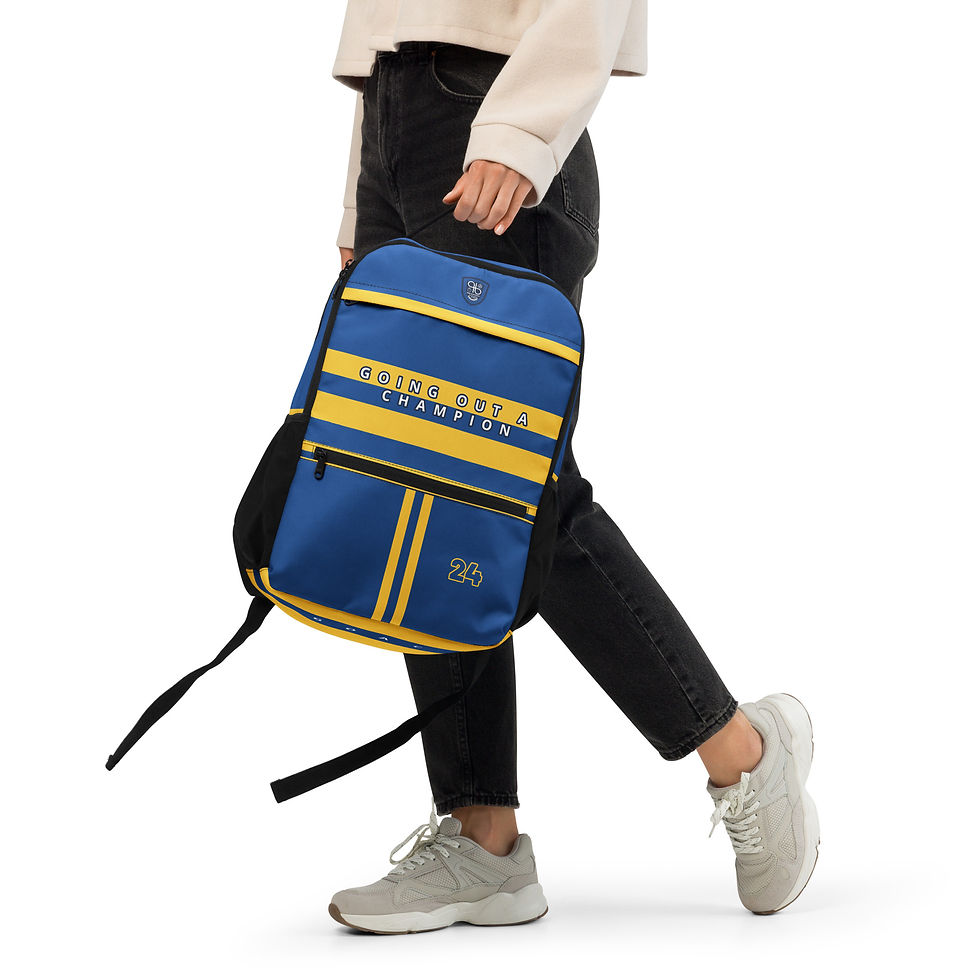 Thumbnail: GOAC Utility Backpack - Royal Blue, Yellow  & White