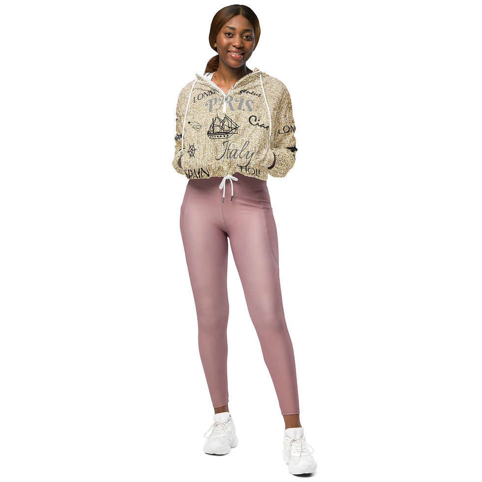 Thumbnail: The Passport Cropped Windbreaker