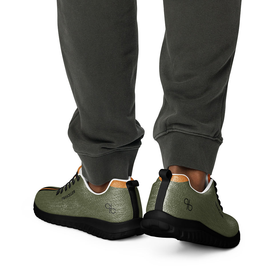 Thumbnail: Men's TRAVELLER TERRAIN - Olive - Saddle Brown - Black